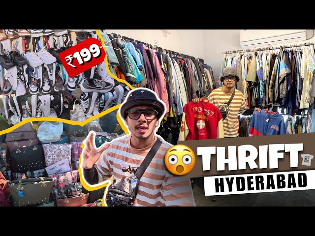 EPS 4 | HYDERABAD THRIFT WEARS AT A LOW PRICE 📈💀👔👖| LAAD BAZAAR MARKET | ASIF OMAR