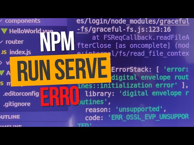 how to solve the DNPM problem one serves a problem running npm after creating a project