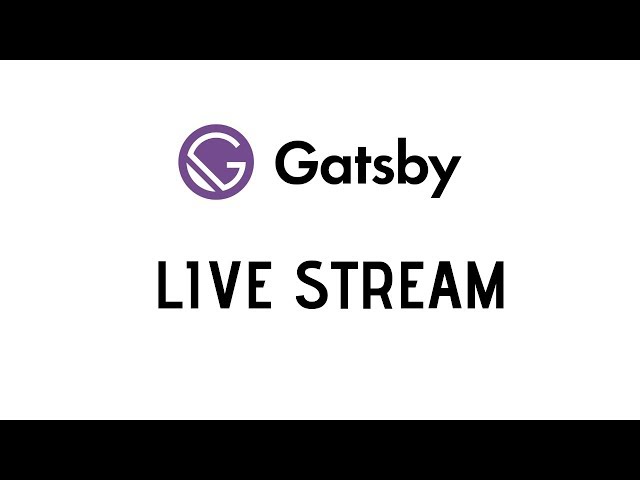 New Portfolio: Gatsby.js Live Stream