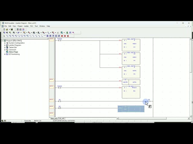 FATEK PLC WINPROLADDER [ HIGH SPEED TIMER ] PROGRAMMING