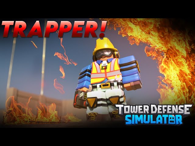 ⚠️ Trapper Tower! | Tower Defense Simulator