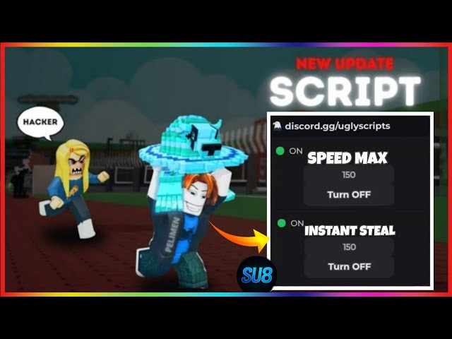 Steal a Brainrot Script GUI | INSTANT STEAL ANTI KICK NOCLIP INFINITE CASH *NO KEY*