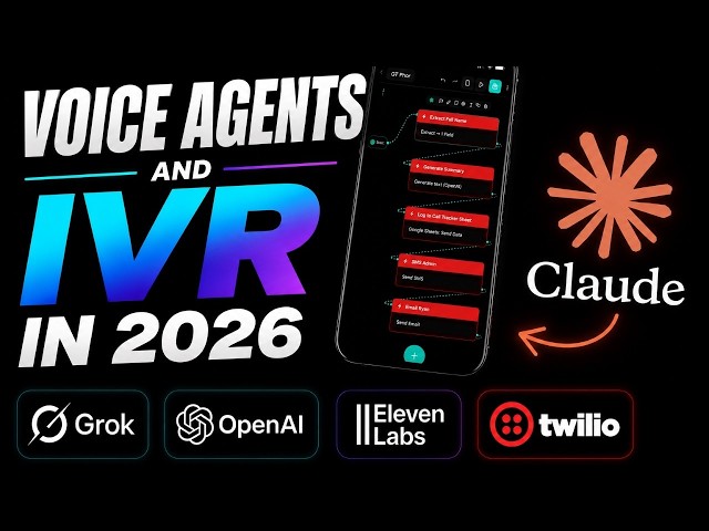Voice Agents & IVR in 2026: Build an AI Phone System with OpenAI, Claude, Grok & ElevenLabs