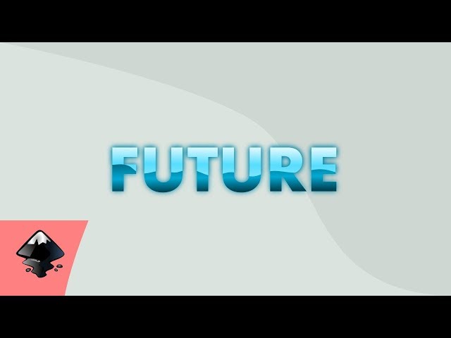 Inkscape Tutorials : Glossy Text Effect
