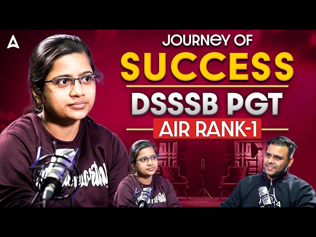 Journey of Success | DSSSB PGT Computer Science AIR Rank-1 | Exclusive Interview with Vivek Sir