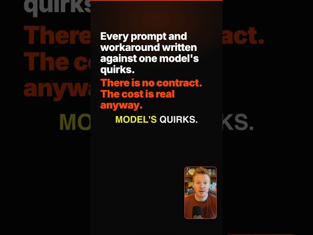 Your Model Choice Is a Vendor Lock You Never Signed