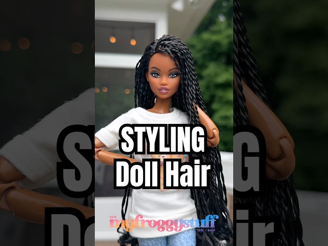 Mini Makeover | DIY Doll Hairstyles : Twists - What to do when you are bored.