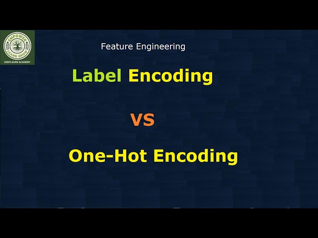 Feature Engineering in Python | One-Hot Encoding vs Label Encoding Explained