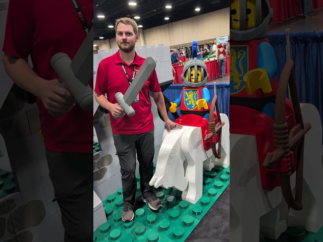 Huge 3D Printed LEGO Castle at BrickSlopes 2026
