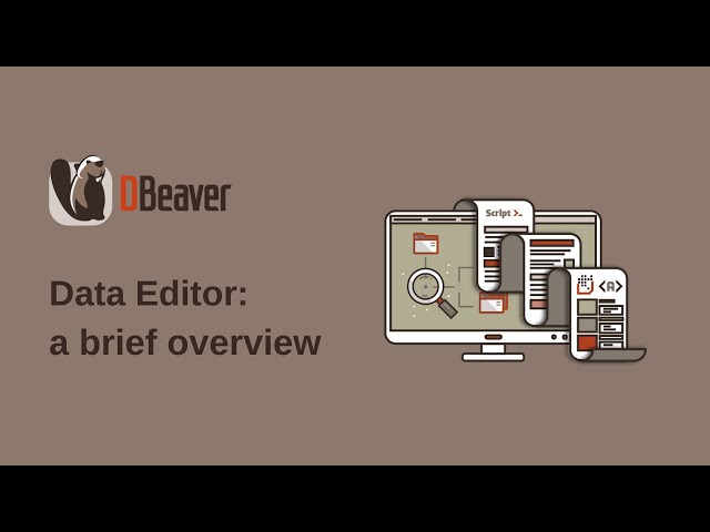 DBeaver Data Editor: a brief overview