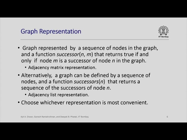 Graph Representation
