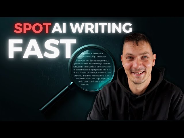 Learn to Spot AI Writing without an AI Detector