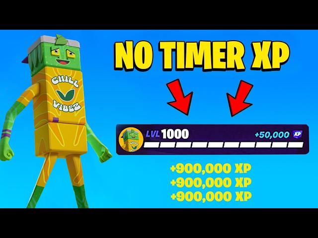 Fortnite *AFK* No Timer BEST XP MAP To Level Up FAST in Chapter 7 Season 4 (160,000 XP!)