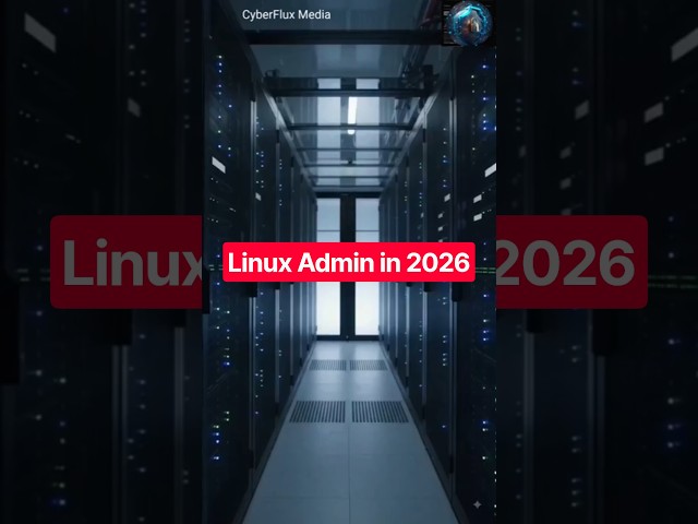 🚀 Linux in 2026: 5 Skills Every Linux Admin Should Know 🐧 #Shorts