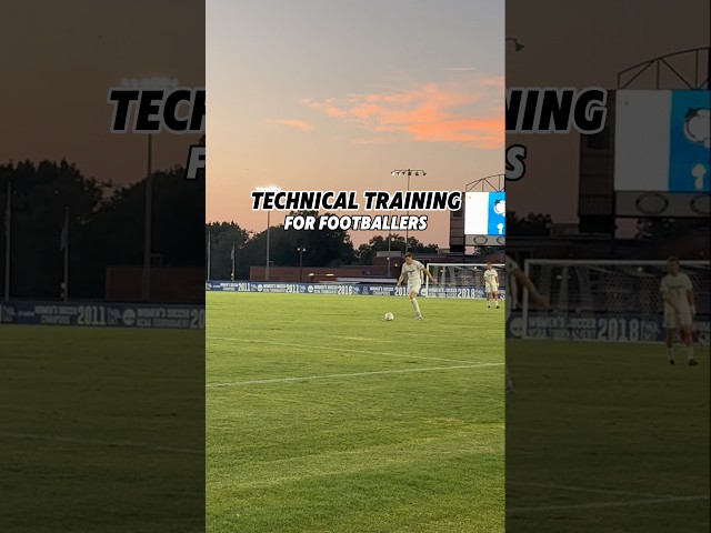 Technical Training For Footballers