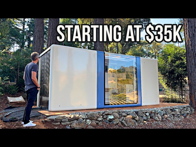 I Went to California to Test the Most Advanced PREFAB HOME in the World