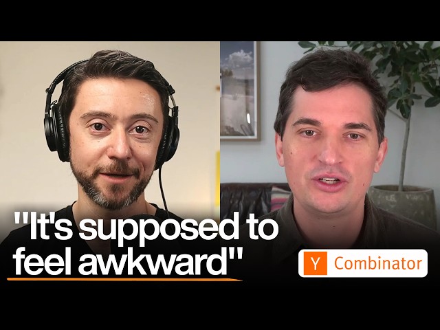 "It's supposed to feel awkward"