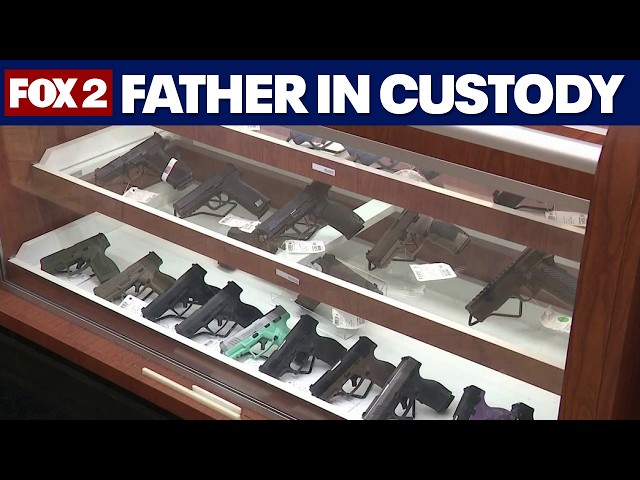 Father arrested after child shoots sibling