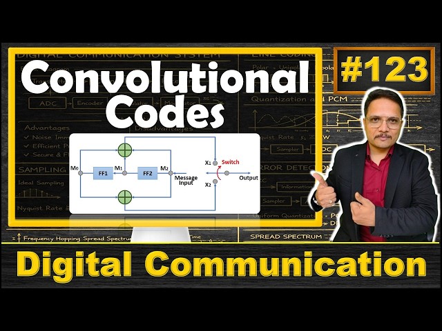 Convolutional Codes Explained | Code Trellis, State Diagram, Code Tree, and Output