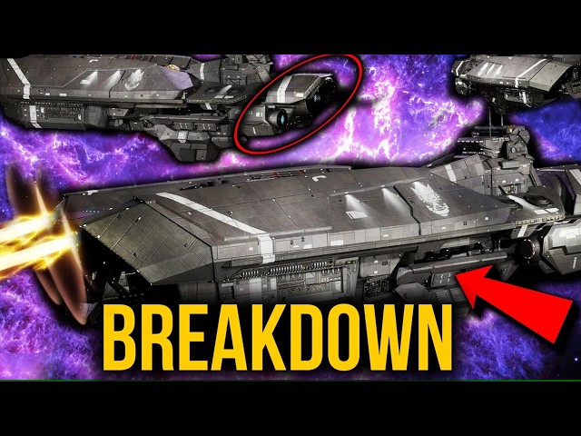 UNSC Orion-class assault carrier COMPLETE Breakdown (Halo Ship Lore)