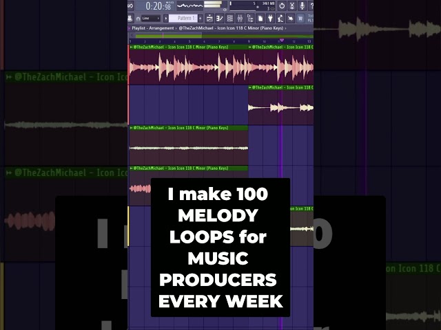 I make 100 Melodies for Music Producers EVERY WEEK
