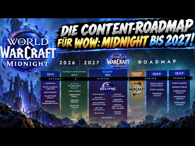 Der KOMPLETTE CONTENT bis The Last Titan: Das ist die Roadmap für das Finale von WoW: Midnight