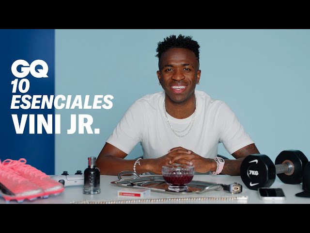 10 Things Vini Jr. Can’t Live Without | 10 Essentials | GQ Spain