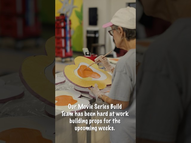 Our Movie Series Build Team has been hard at work building props for the upcoming weeks.