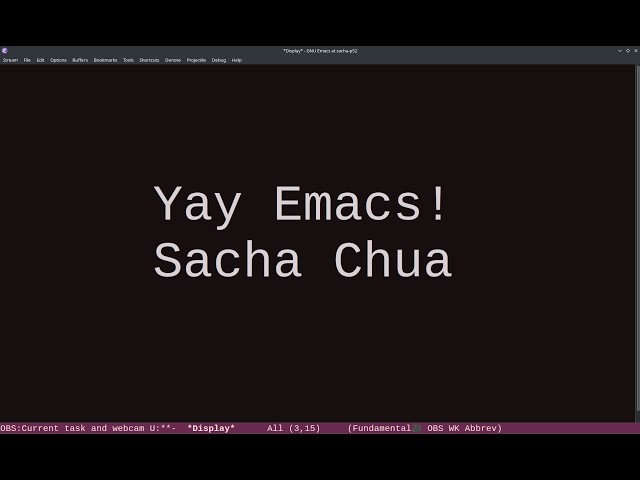 Yay Emacs 39: Testing my new streaming functions