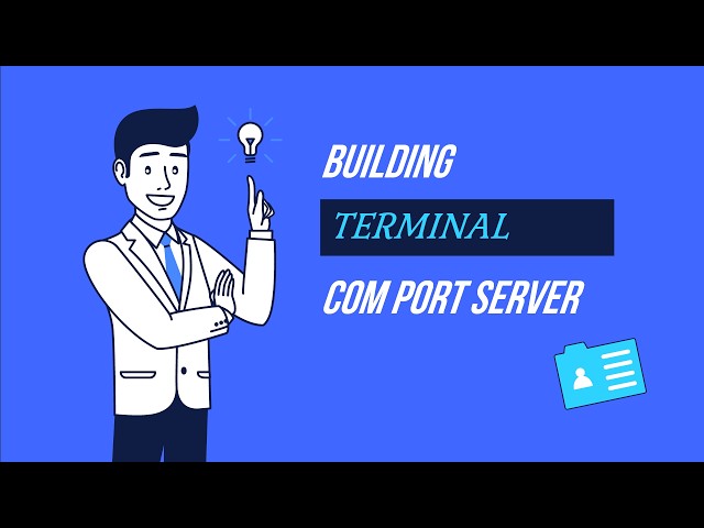 Building COM port server (terminal server) using TCP COM Bridge