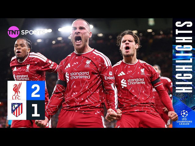 Mac Allister Nets Winner! 👏 | Liverpool 2-1 Atletico Madrid | UEFA Champions League Highlights