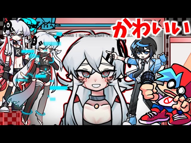 【FNF】このModのキャラがかわいすぎるｗｗｗ【フライデーナイトファンキン/V.S. Virus R Mod】