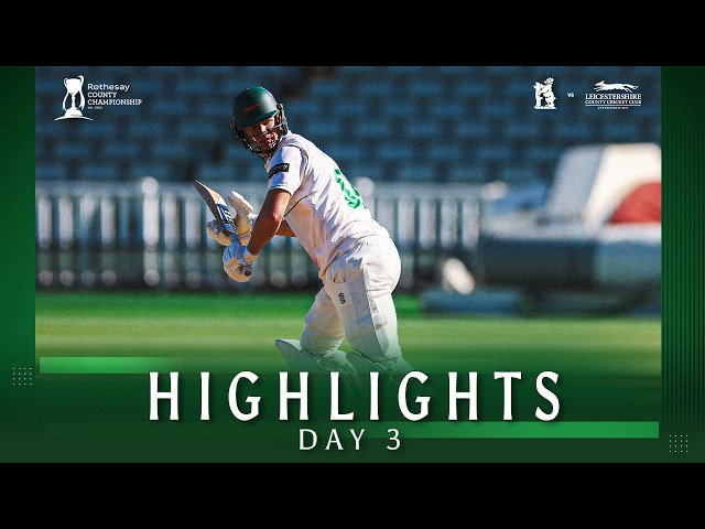 HIGHLIGHTS | Warwickshire claim the 2026 Division 1 Title | Warwickshire vs Leicestershire | Day 3