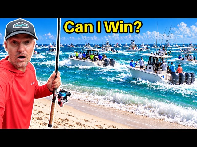 I Entered a Fishing Tournament WITHOUT a Boat! *Can I Win? *