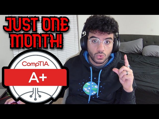 How I Passed My CompTIA A+ In 1 Month!!!