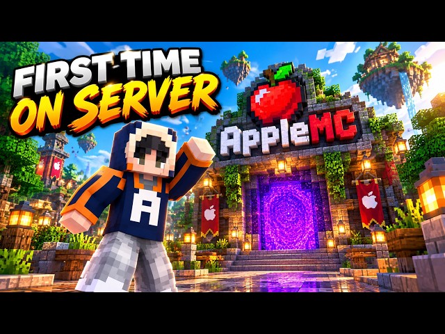 Applemc first day 01 #minecraft #livestream #minecraftlive #live #viral
