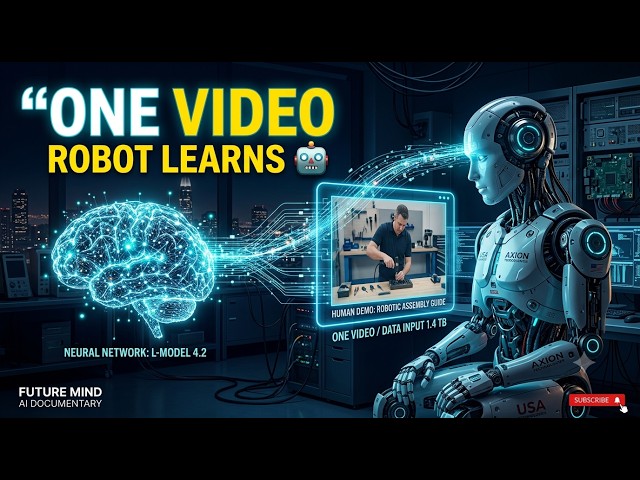 AI Robots Can Learn From One Video — The Future Just Changed 🤖