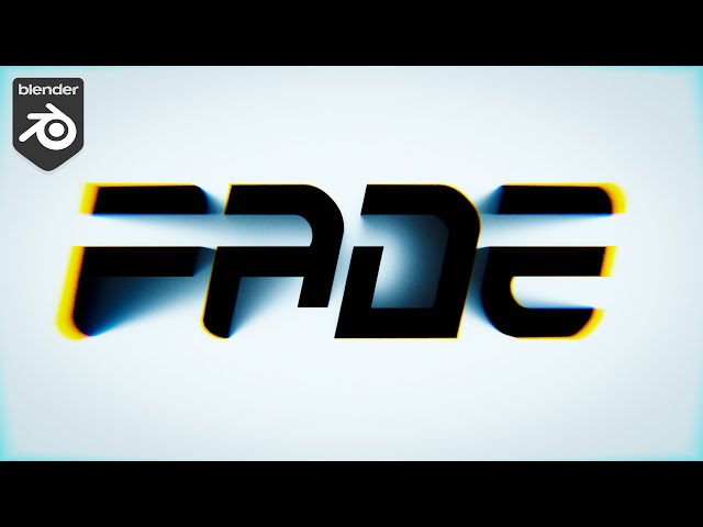Create A Modern Text Design in Blender