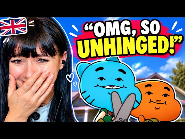 British Girl REACTS to Gumball Out of Context… Actually TERRIFYING! | The Amazing World of Gumball