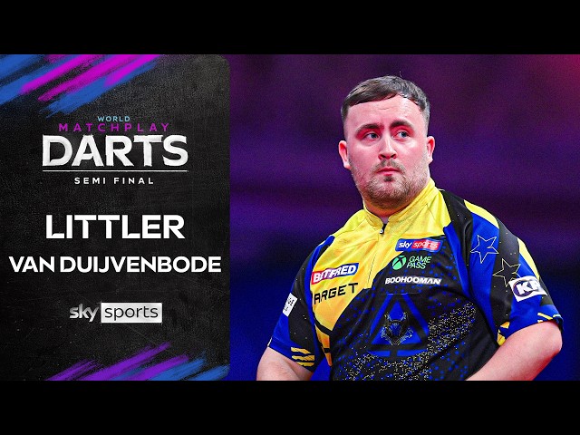 Clinical Littler sets up Price final | Luke Littler vs Van Duijvenbode | World Matchplay Highlights