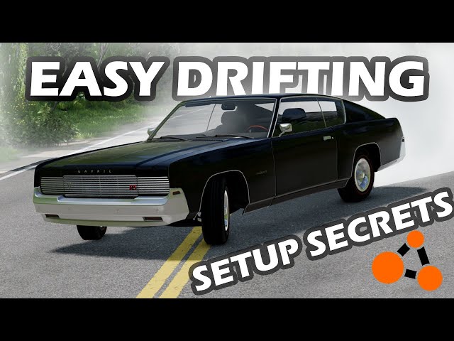 EASIEST Drift Cars + Upgrade Guide for BeamNG.drive