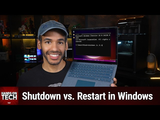 Shutting Down vs. Restarting Your Windows PC - Windows Fast Startup