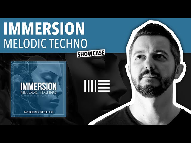 🔴 IMMERSION MELODIC TECHNO SHOWCASE | ABLETON LIVE