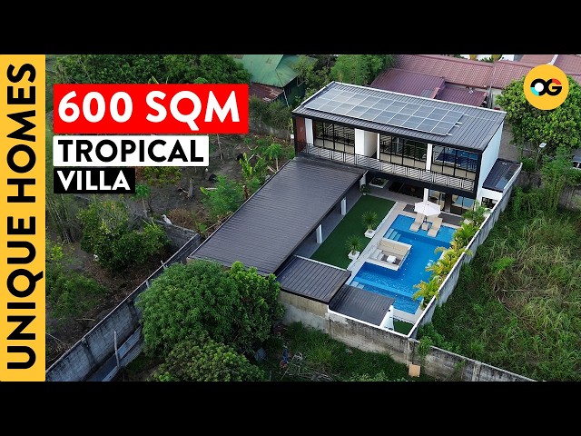 A Family’s Dream Come True: A 600-SQM Tropical Villa in Pampanga