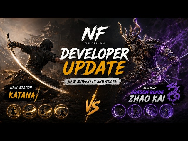 I Added a Katana & My HARDEST Boss Yet! | NF: Find Your Way - Developer Update #1