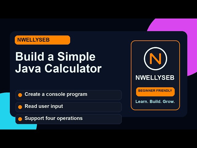 Build a Simple Java Calculator