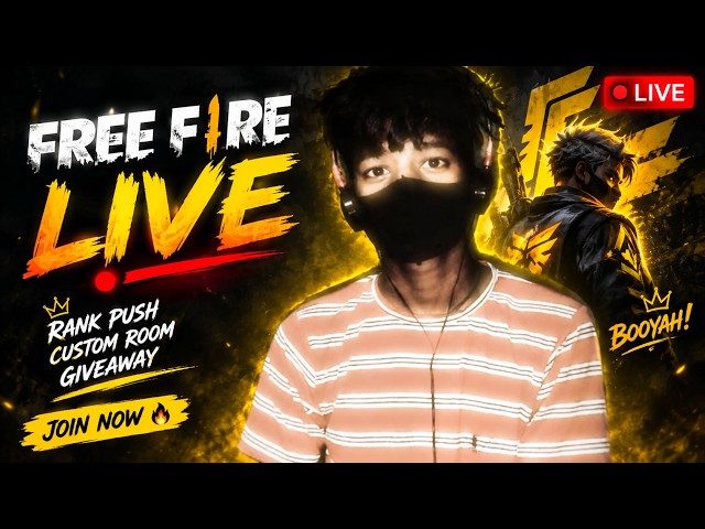 FREE FIRE LIVE: No Mercy, Only Headshots! 💥 1v4 Clutch God