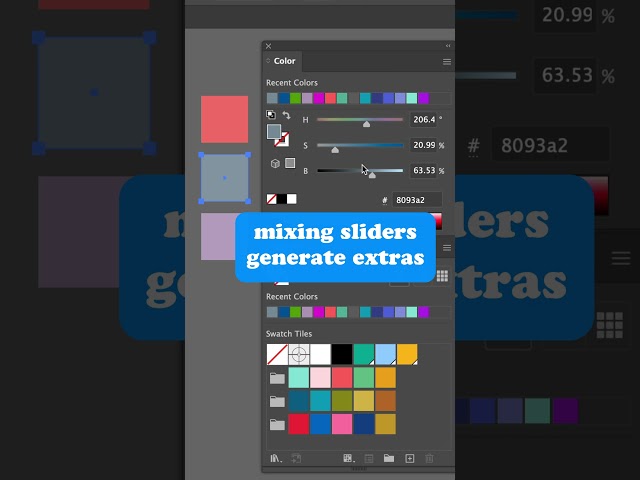 NEW in Adobe Illustrator 29.7: Recent Colors!!