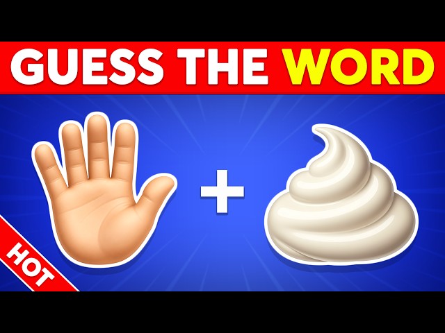 Can You Guess The WORD By Emoji 🤯🧩 Test Your IQ 🧠