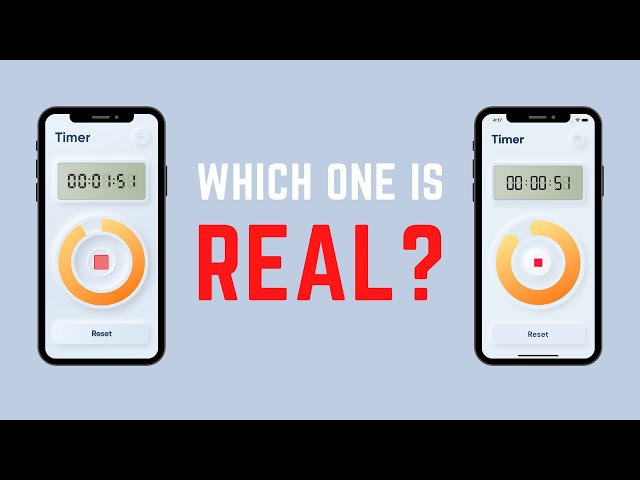 Neumorphic Progress Painter | Flutter | Completed Neumorphic Timer App